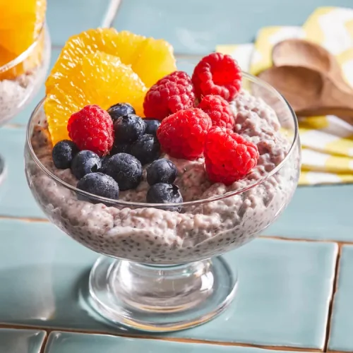 Berry-Orange Chia Pudding