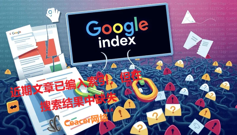 近期文章已编入索引，但在搜索结果中缺失