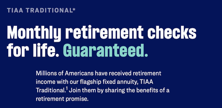TIAA Traditional & Lifetime Income Annuities Open to Public IRAs