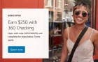 Capital One 360 Checking Account: Earn a $250 Bonus with Qualifying Direct Deposit