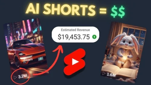 YouTube AI Shorts channel case study: $20,000 in profit