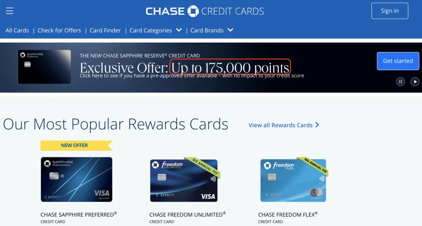 Chase CSR Pre-Approved Offer Shows “Up To XXX” – What It Really Means