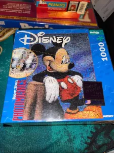 Disney Mickey Mouse 1000-Piece photomosaics puzzle. Sealed